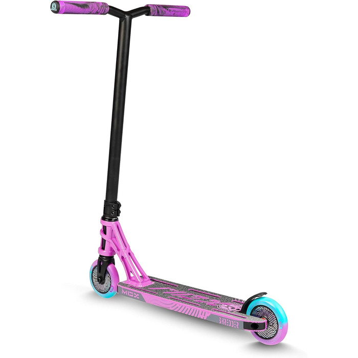 Самокат-шредер Педальний самокат Самокат Kickscooter Самокат Stunt Scooter (фіолетовий)