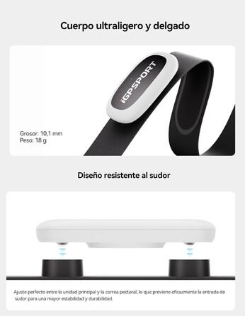 Пульсометр, водонепроникний нагрудний ремінець, пульсометр, Bluetooth ANT для їзди на велосипеді, бігу, йоги, фітнесу, 50