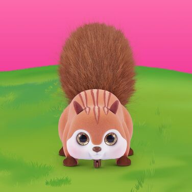 Інтерактивний робот-білка Scurry'n Squirrel (коричневий) від ZURU рухлива іграшка з реалістичними рухами та звуками, для дітей від 2 років
