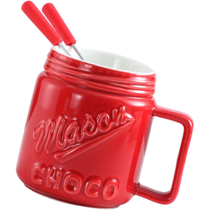 Високотемпературна керамічна кружка для десертів, для плавлення сиру, грілка з практичним декором для дому, сучасний аксесуар для кухонного начиння