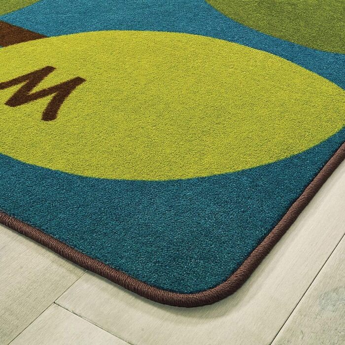 Килими для дітей сова-алфавіт Дитячий килим Розмір килима 6 x 9'