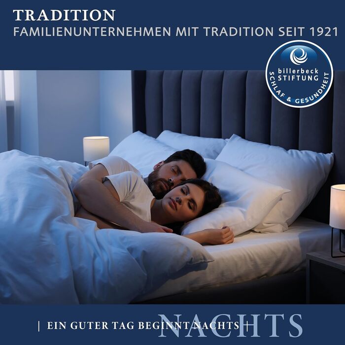 Подушка Billerbeck, м&39яка подушка розміром D/F - Подушка 40 x 40 см м&39яка м&39яка подушка 50 пух, 50 пір&39я з сумкою для перенесення, біла, (1 упаковка)