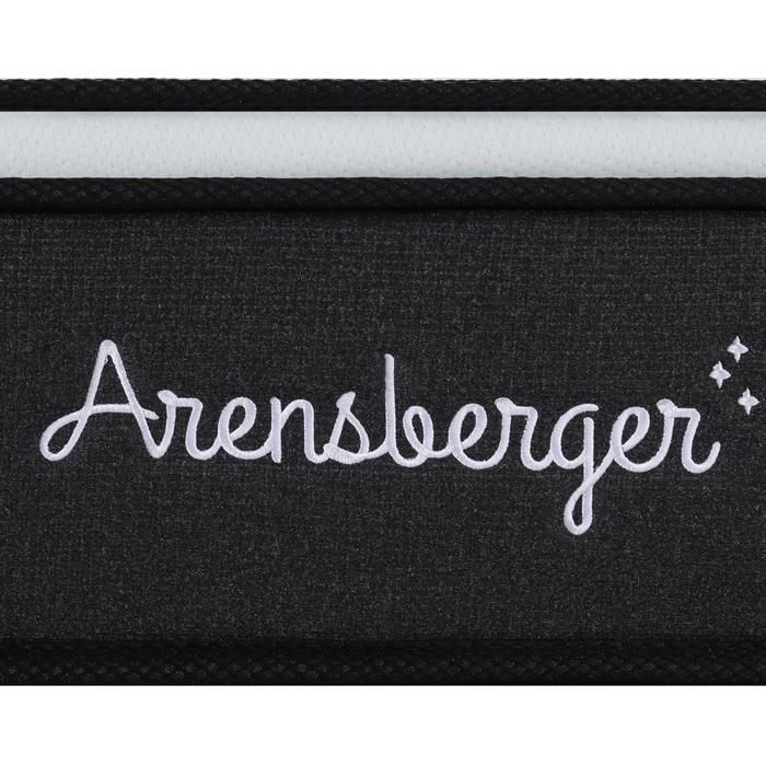 Матрац Arensberger Emilia 90x200 см Пружинний матрац з гелевою піною та інтегрованим топпером Ергономічна висота 23 см Рівень жорсткості H3/H4 Пружинний сердечник HR Pocket Spring 90x200 см, що згортається, точкова еластична стрічка 90 x 200 см