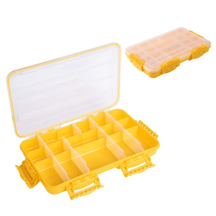 Ящик для рибальських снастей Goture, ящик для дрібних деталей для риболовлі, ящик для рибальських снастей, ящик для приманок, чохол для рибальської коробки, ящики для рибальських аксесуарів, ящик для рибальських снастей для м&39яких пластикових приманок, 