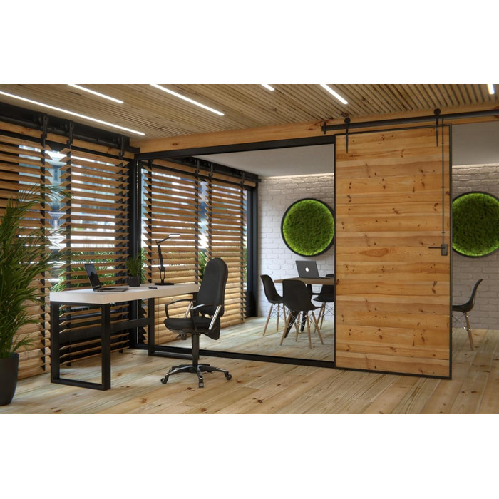 Офісне крісло, стілець для роботи, ергономічний, з підлокітниками, чорна тканинна оббивка, 110 x 56 x 45, 9020AG20, Trend SY 10