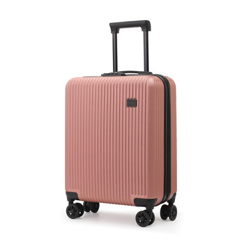 Валіза Cruiser 55 x 40 x 20 см, ручна поклажа Ryanair, дорожня валіза-візок Wizzair Lufthansa SAS British Airways, партія (рожеве золото, 55x40x20 см) 55 x 40 x 20 см, рожеве золото