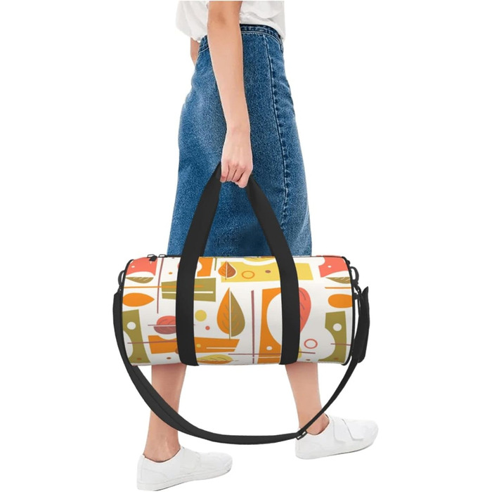 Сумка-дафл для подорожей та спорту в стилі середини століття Herbst Herren (чоловіча) для ручної поклажі, на вихідні, або на ніч