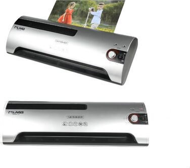 Ламінатор LMG DWL-2AF Високоякісний ламінатор формату A2 для офісного використання Короткий час прогріву Можливе холодне ламінування Зі світлодіодним дисплеєм 2-роликова система нагрівання