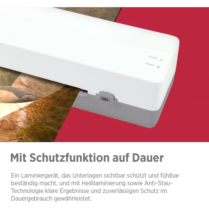 Ламінатор OLYMPIA A 130 A3 Компактний ламінатор для офісу, школи та дому Гаряче ламінування до 320 мм Для ламінувальних пакетів 80125 мікрон Ламінатор A3 та A4 Ламінатор білий та сірий A 130