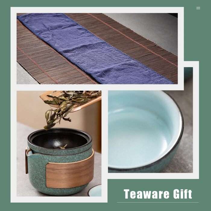 Порцеляновий китайський чайний набір для подорожей чайник та дві чашки, ідеальний для бізнес-поїздок та пікніків