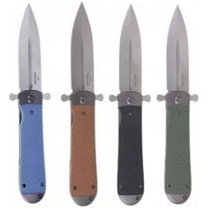 Складаний кишеньковий ніж, лезо зі сталі D2, протиковзка рукоятка G10 з кліпсою, полювання, риболовля, кемпінг, на природі, фліпер