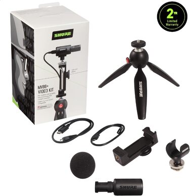 Відеокомплект Shure MV88 цифровий стереоконденсаторний мікрофон для Apple