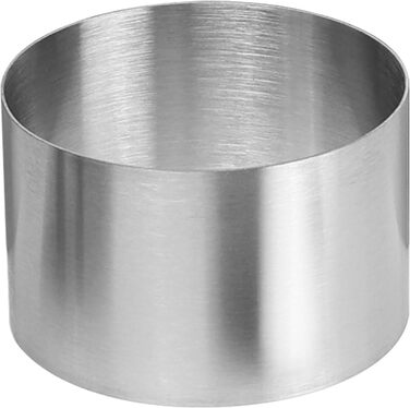 Десертні кільця та обідні кільця STONELINE 8 см, набір кілець малий, 8 шт. , нержавіюча сталь, 6 кілець, 1 підйомник, 1 марка, фуд