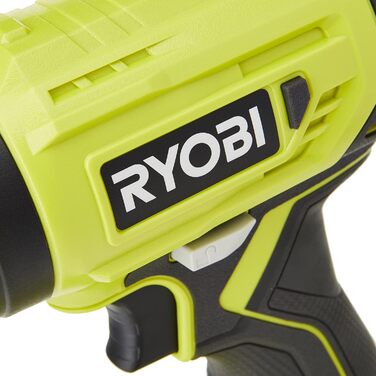 Акумуляторна повітродувка RYOBI 18 V ONE R18HG-0 (потік повітря 170 л/хв, нагрівання до 470, світлодіодне освітлення, з двома наса