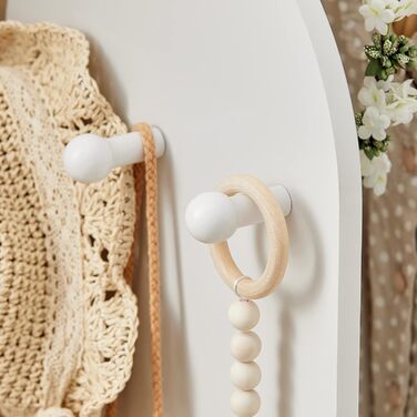 Шафа дитяча з 3 гачками Шафа дитяча дитяча полиця з ящиками Шафа дитяча дитячі меблі для дитячої кімнати Стійка для одягу Полиця С