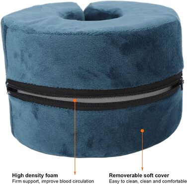 Комплект із 2 подушок для підняття ніг TITA-DONG, клиноподібні подушки для підтримки щиколотки та п&39яти, подушки для підняття ніг та рук, подушки для щиколотки від болючого тиску в стопах, петля для ніг, підтримка ніг для сну пацієнтів