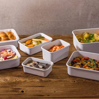 Емальований контейнер для зберігання продуктів у вакуумному герметичному контейнері M 1,12 л 18 x 12 x 8,5 см Зберігає свіжість продуктів значно довше Захищає продукти від бактерій та грибків Вакуумний насос не входить до комплекту