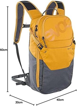 Велосипедний рюкзак EVOC Ride 8, чорний, 8 л, з системою Air Pad