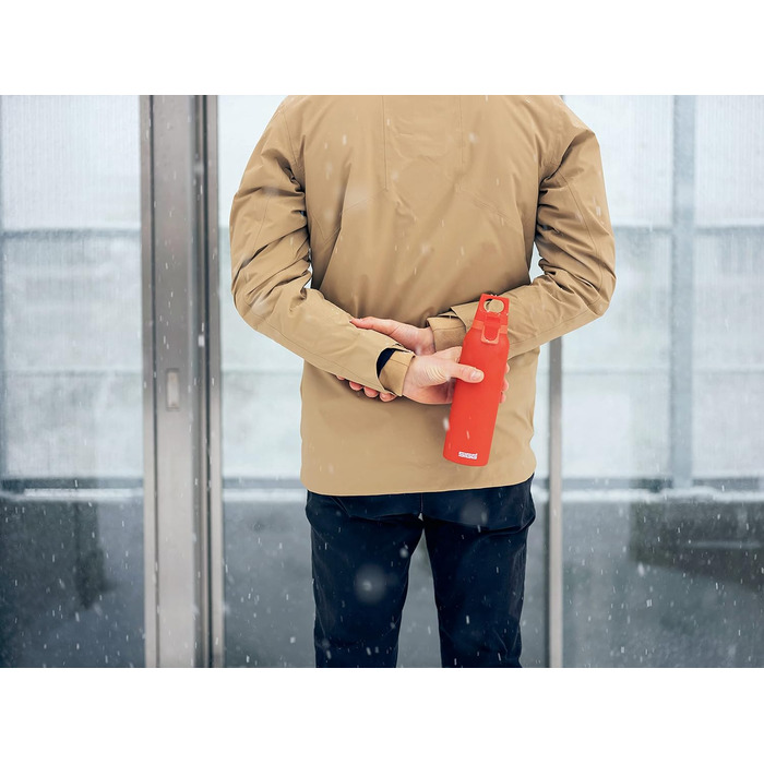 Ізольована пляшка для води - Термос для гарячої та холодної води One - З заварювачем для чаю - Герметична - Без BPA - Нержавіюча сталь 18/8 - 0,55 л Scarlet H&C ONE Light 0,55 л