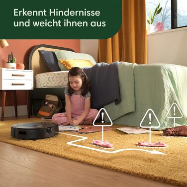 Робот-пилосос 2-в-1 зі станцією - самоочищення/заповнення та очищення швабри - мапує та запам'ятовує навколишнє середовище - розпі