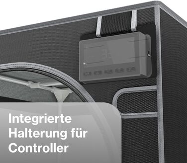 Гроубокс Growzelt, міцний матеріал, високовідбивне діамантове покриття (40 x 40 x 160 см)