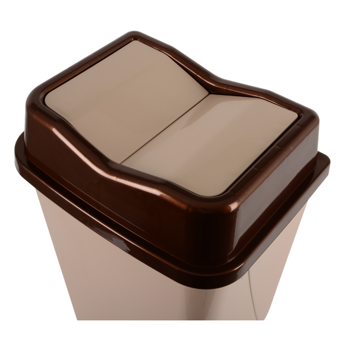 Кошик для сміття Violet House 0092 Бабочка CAPPUCHINO 30 л (7196752)