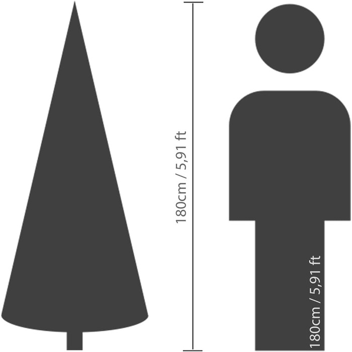 Штучна ялинка 180 см Kaemingk