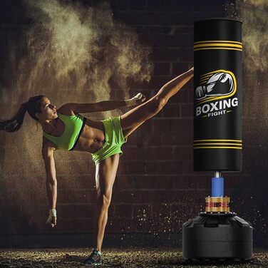 Боксерська груша Elevens, окремо стояча, важка боксерська груша з присосками, для дорослих, підлітків, дітей, підставка, мішок для