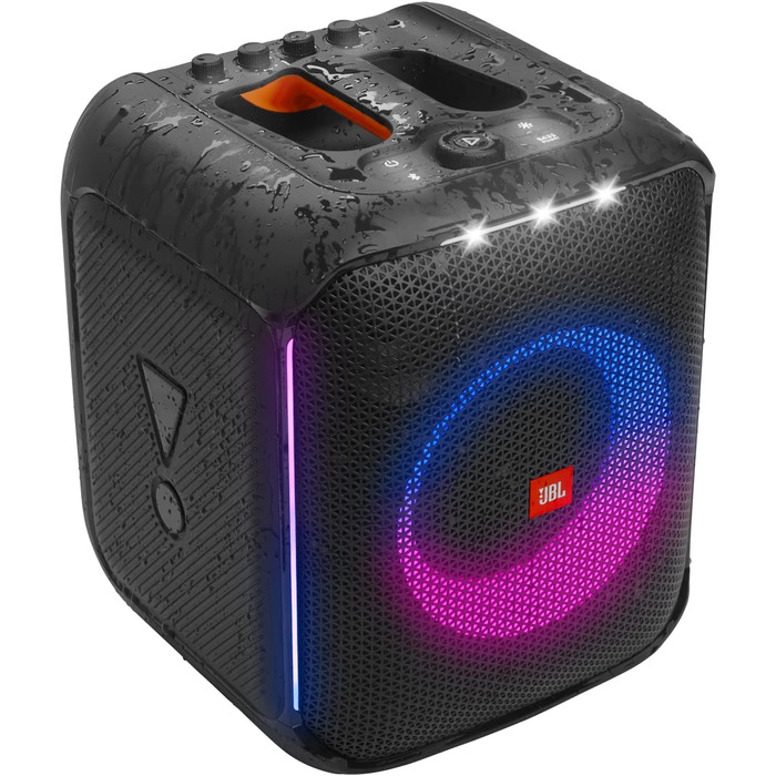 Портативна портативна колонка для вечірок в приміщенні та на вулиці JBL PartyBox Encore Essential з вбудованим підсвічуванням, зах