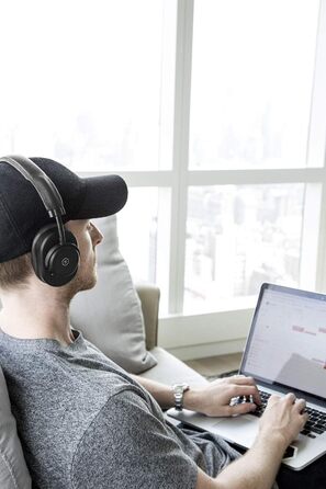 Бездротові накладні навушники Master & Dynamic MW65 ANC, навушники з функцією шумозаглушення, навушники преміум-класу, Bluetooth н