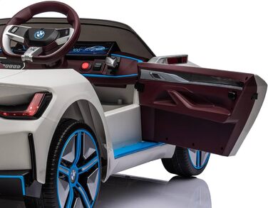 Електричний дитячий автомобіль, дизайн як у BMW i4 - ліцензований - акумулятор 12V7A, 2 двигуни - пульт дистанційного керування 2.