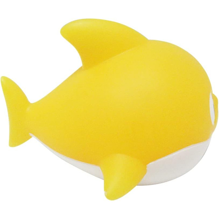Набір для ванни Baby Shark, 3 шт. (акула, сітка для купання), блакитний, рожевий, жовтий, білий
