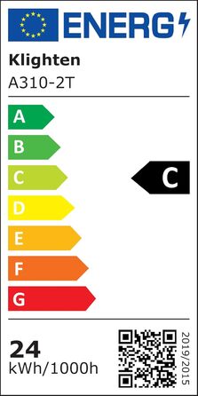 Світлодіодний настінний світильник Klighten 24 Вт для приміщень/зовнішнього використання, лампа 4000K для зовнішнього використання, IP65 з регульованим кутом променя, натуральний білий/антрацит