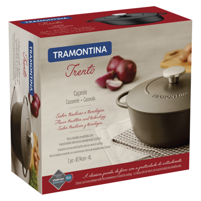 Каструля Tramontina Trento (4 л) 24 см (6714270)