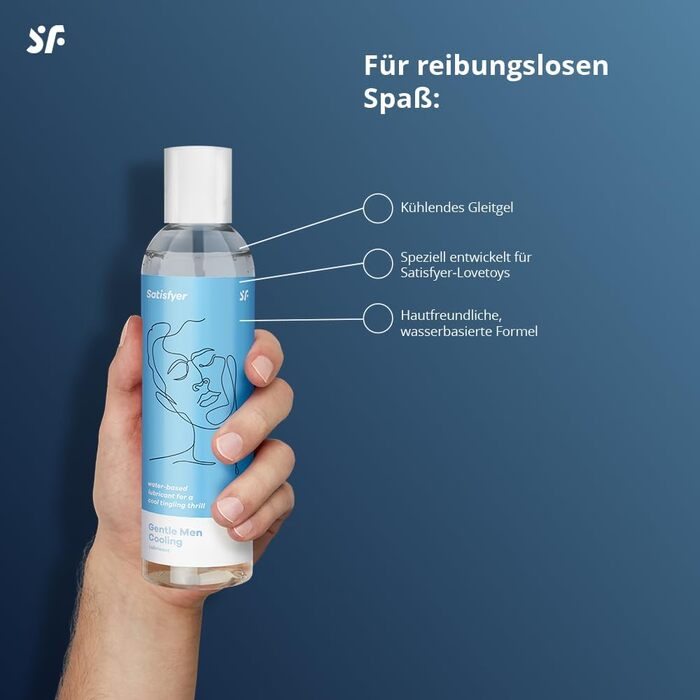 Інтимний лубрикант Satisfyer Men Cooling, 300 мл