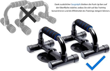 Ручки для віджимань - Протиковзке покриття - Суцільнометалеві перекладини для віджимань - Ручки та стійки для віджимань - Фітнес-обладнання для калістеніки для дому та на свіжому повітрі