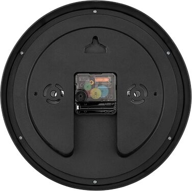 Настінний годинник Foxtop з індикатором температури і вологості Сучасний без цокання Безшумний годинник для кухні вітальні ванної