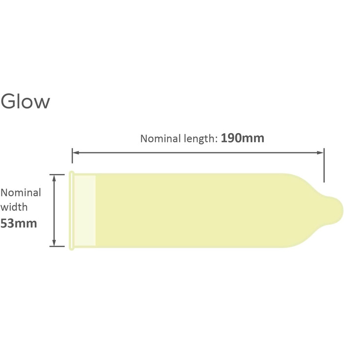 Презервативи Pasante GLOW 12, що світяться в темряві