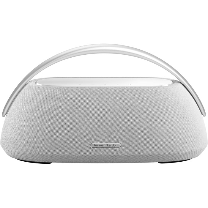 Колонка Harman Kardon Go Play 3 сірого кольору - портативна колонка з 8-годинним акумулятором і потужним басом сірого кольору
