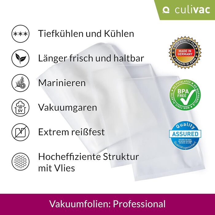 Рулони фольги 30x600 см Вакуумні рулони Pro для вакуумного пакувальника Фольгований ущільнювач Вакуумний пакувальник без BPA Рулонний вакуумний пакувальник Вакуумний пакувальник Рулони Пакети з фольги Вакуумні пакети Рулони 30x600см 2 рулони прозорі, 2