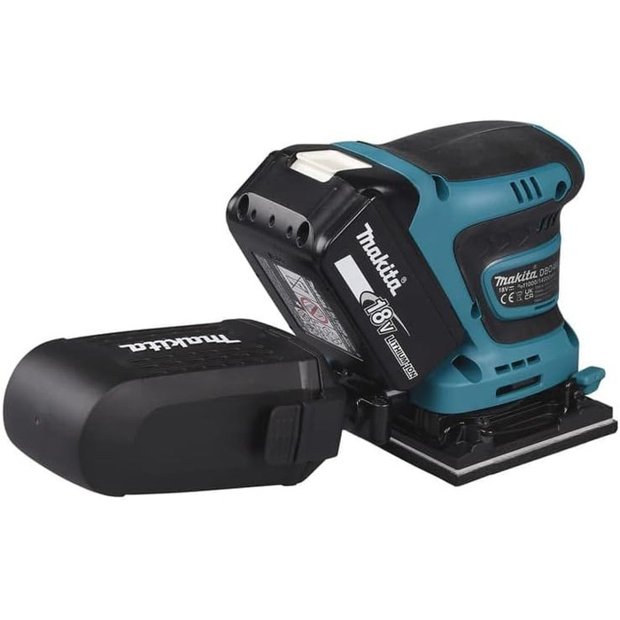 Орбітальна шліфувальна машина Makita DBO480ZJ 18 В LXT 112 x 102 мм (тільки продукт) від Makpac