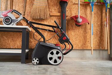 Аератор-скарифікатор AL-KO Elektro 38.4 E Combi Care, 1400 Вт, ширина захвату 38 см, з мішком для збору трави 55 л, для газонів до 800 м