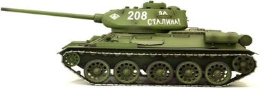 Радіокерований танк T-34/85 (116) Heng Long - з димом, звуком, сталевими шестернями та 2.4Ghz - V7.0