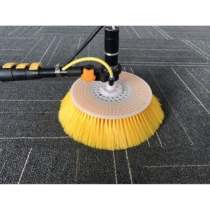 Електрична щітка для чищення сонячних панелей з водою для миття фотоелектричних панелей інструмент для чищення скла / 5M