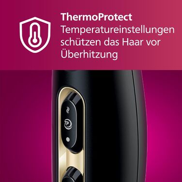 Фен Philips Prestige Pro HPS920/00 для професійного сушіння та стайлінгу, 2300 Вт, з 2 насадками