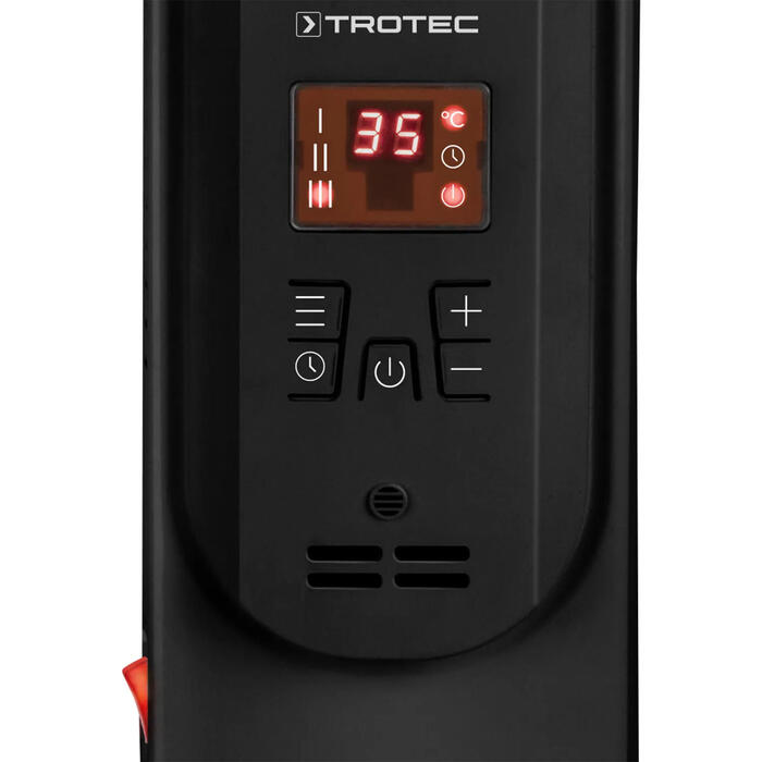 Обігрівач масляний Trotec TRH 25 E 2500W Black (1410000720)