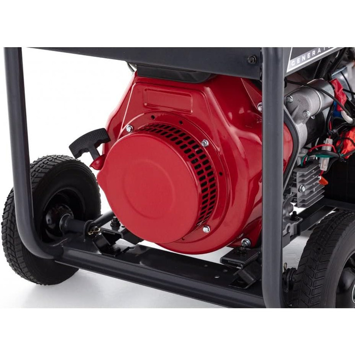 Дизельний генератор HDE 9000 EA-EA3 1/3-6 кВт Потужний та ефективний дизельний генератор для приватного та професійного використання, 97 дБ/А