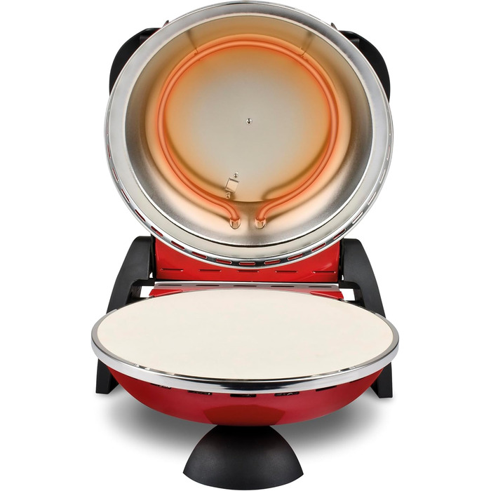 Піца Outdoor Pleasure, піч для піци, 1200 Вт, 400C, червона, 3 Ferrari G10006