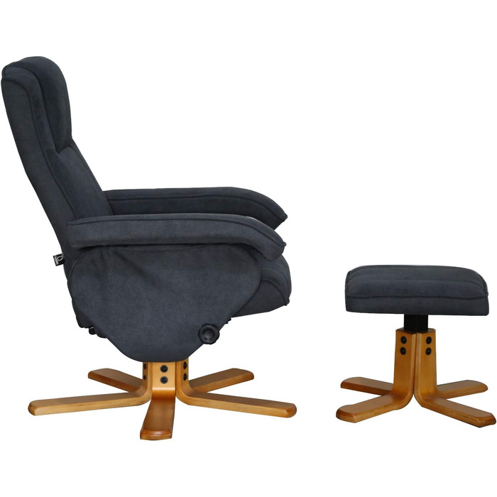 Крісло для відпочинку Крісло для телевізора Крісло для вітальні Табурет Обертове крісло Підставка для ніг Крісло для телевізора Обертове крісло Крісло для читання Темно-сіре