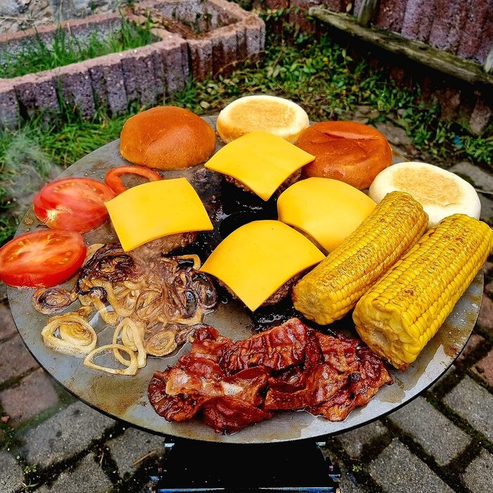 Піч-ракета Fire World з грилем 5 мм, система підключення до мережі, виготовлена з міцної сталі товщиною 3 мм, чаша для вогню, барбекю, дров&39яна піч-ракета, кемпінг, кемпінгова плита, кемпінговий гриль. Зроблено в Німеччині.